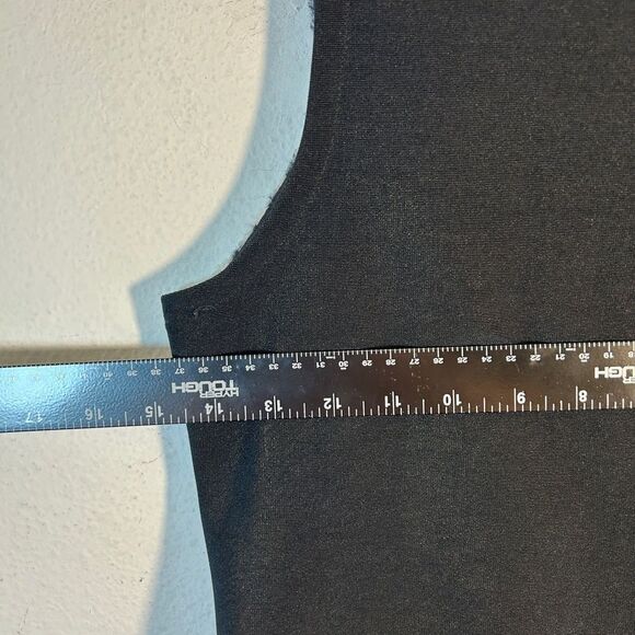 HENRI BENDEL LADIES VEST XS BLACK WHITE GREY VTG FAUX fur animal print 90s - Picture 6 of 10